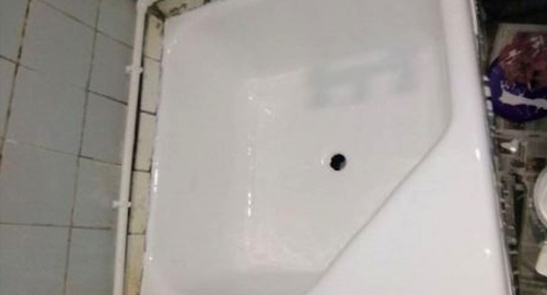 Ремонт поддона душевой кабины | Пустошка